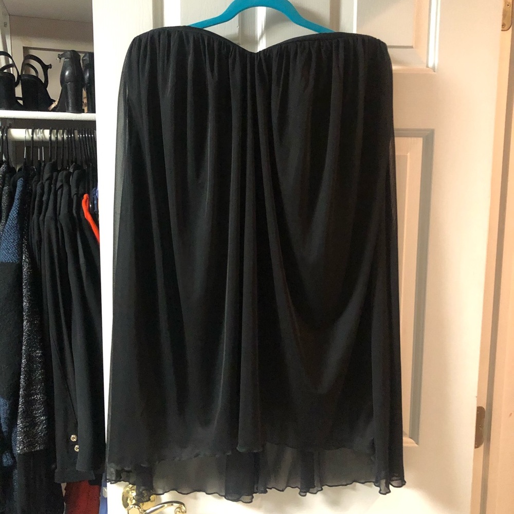 ASOS strapless mini dress